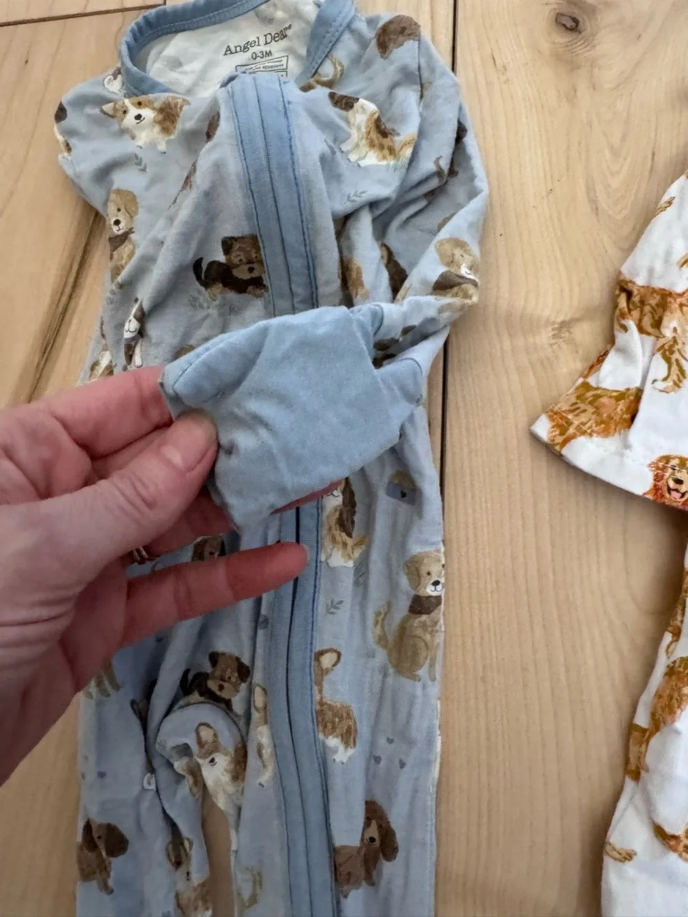 Baby Dog Print Onesie Bundle‎